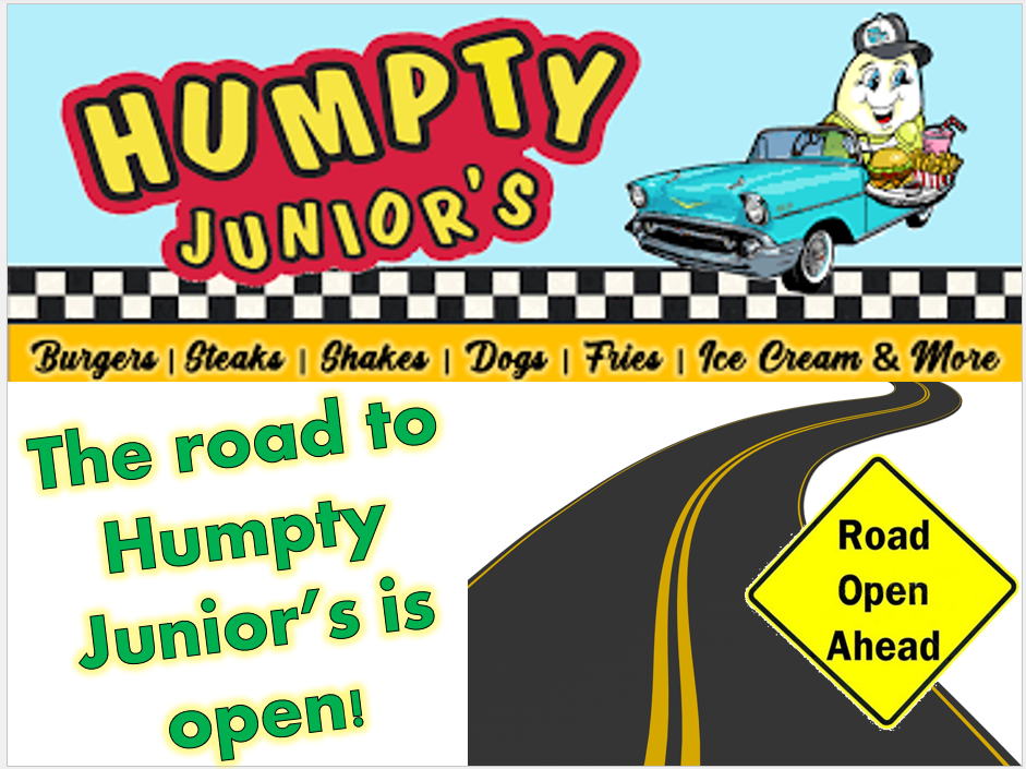 humpty juniors road open2